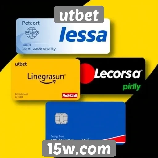 Métodos de pagamento disponíveis no utbet